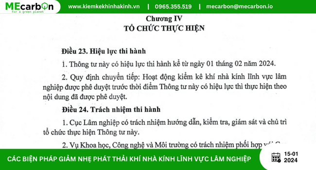 Kiểm kê KNK lĩnh vực lâm nghiệp